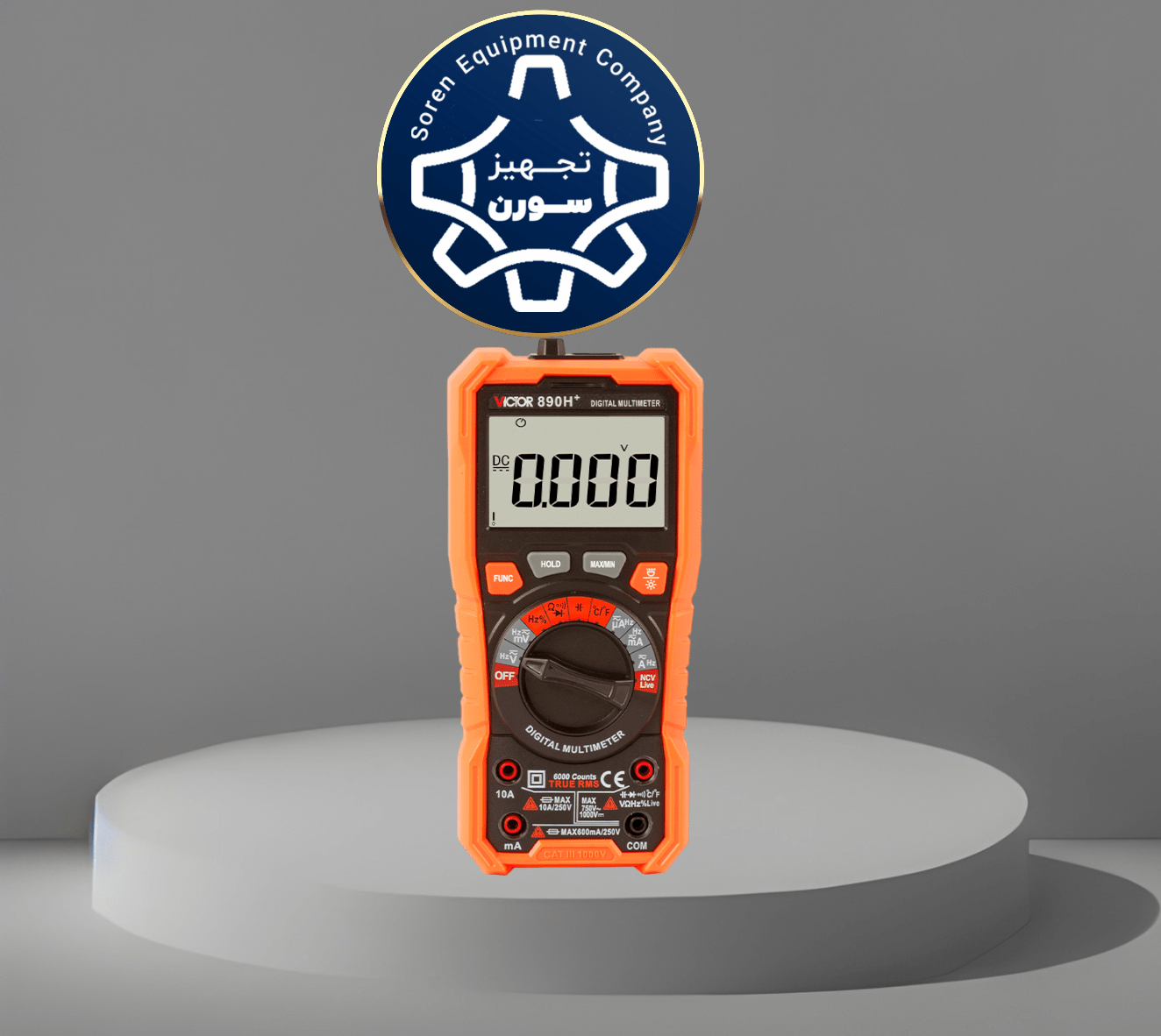 890h+ مولتی متر دستی ویکتور مدل +890h